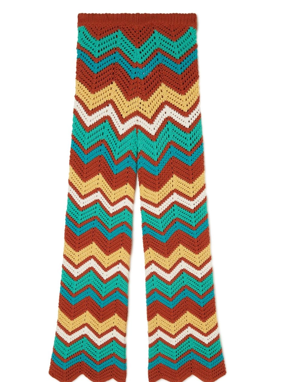 Cheap knit chevron Kaleidoscopic Alanui Women trousers 0412